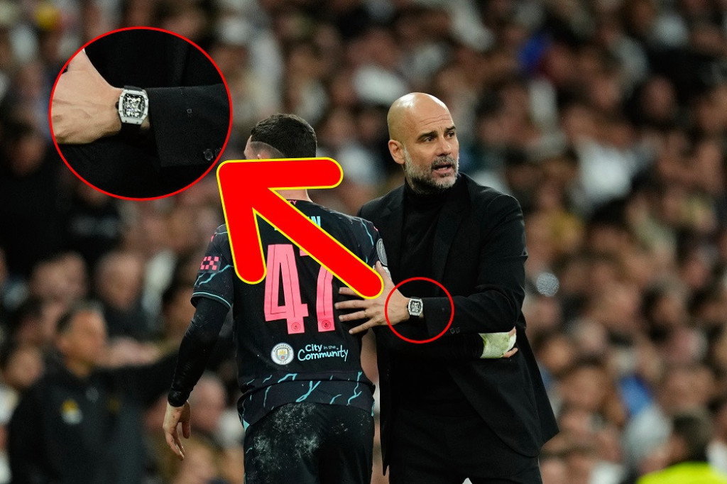 PEP NA PITA ŠTA KOŠTA Gvardiola na ruci nosi sat vredan preko milion evra, ima ga i Đokovićev veliki rival (FOTO)