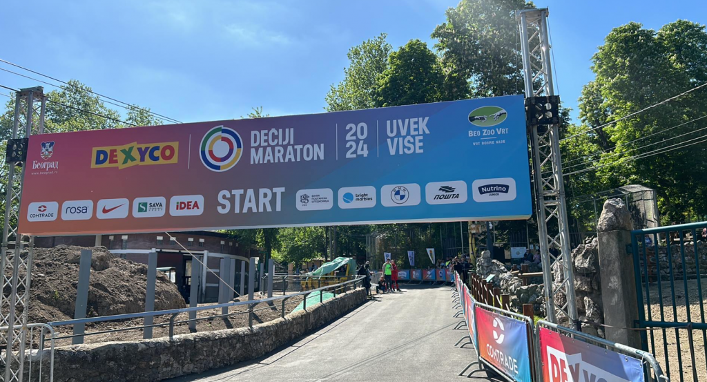 Zvanično počeo 28. "Dexyco Dečiji maraton" u Zoološkom vrtu