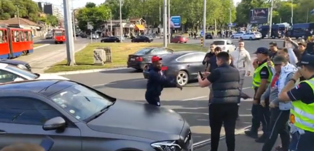 ZAVRZLAMA PRED DERBI Kangu zaustavila policija, jedva stigao na Marakanu (FOTO)