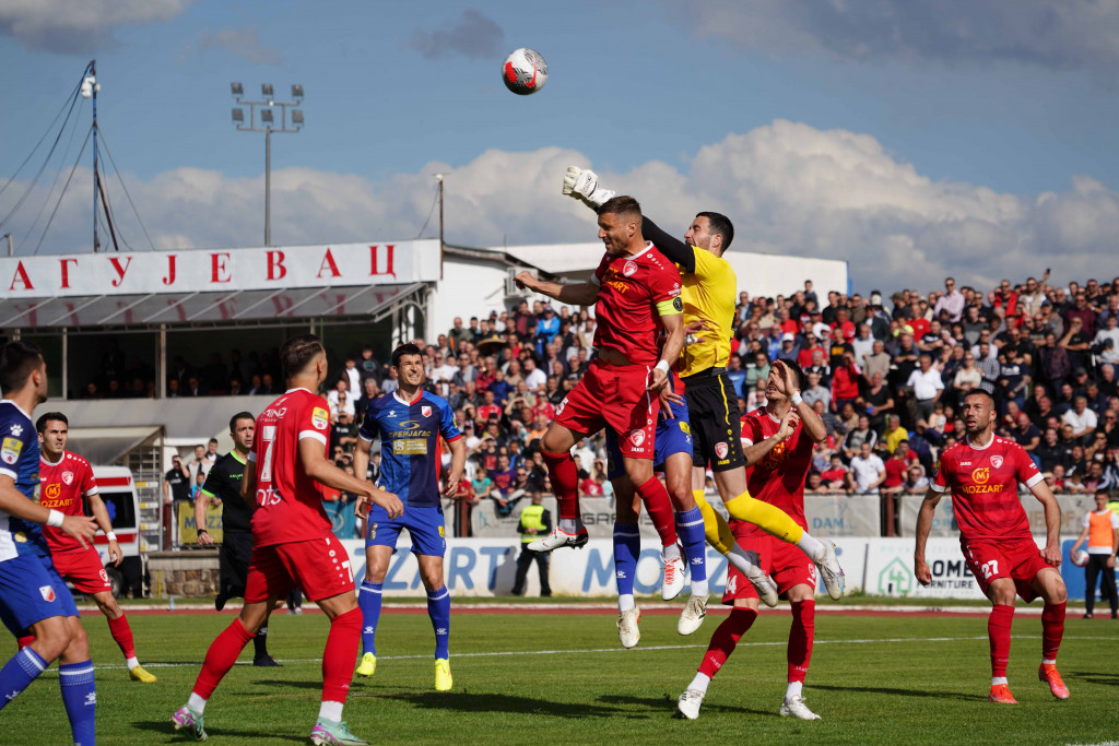 KRAGUJEVAC SVE BLIŽI EVROPI Radnički gubio 0:2, pa preokrenuo, pobedio i sve je bliže kvalifikacijama za Ligu konferencije