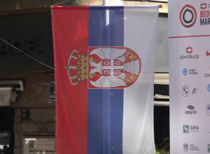 HIMNA U CENTRU BEOGRADA Beogradski maraton počeo uz "Bože pravde" (VIDEO)