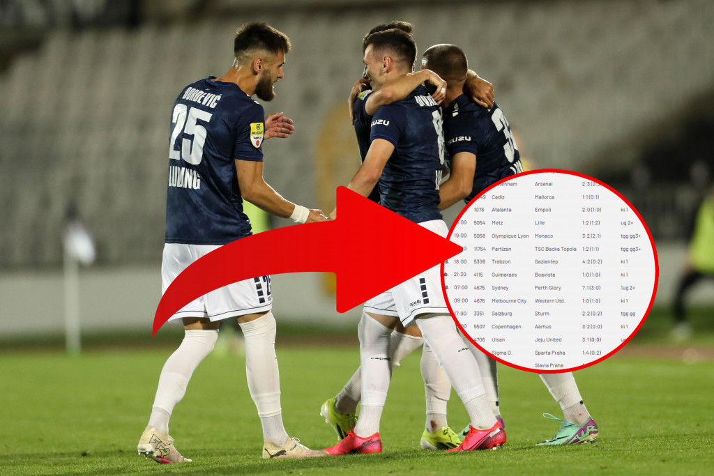 OVAKO NEŠTO DO SADA NISTE VIDELI Srbin pogodio tiket i osvojio 50 miliona, poraz Partizana mu doneo istorijsku zaradu na kladionici (FOTO)