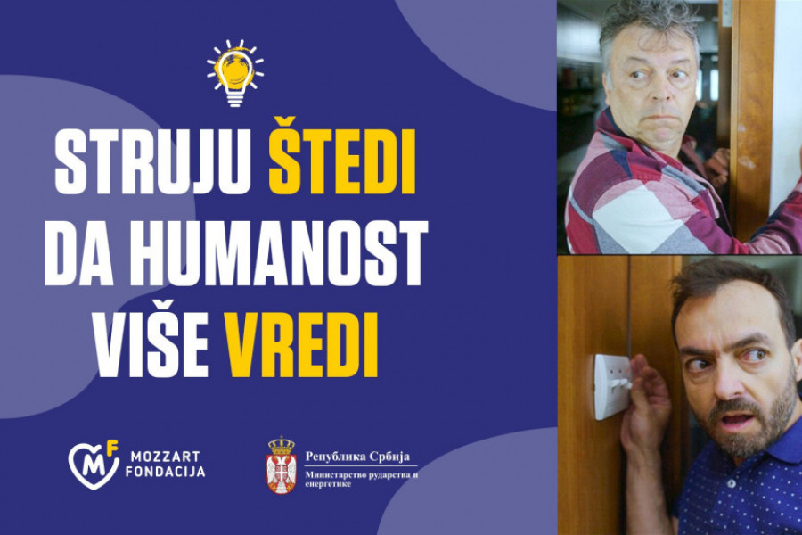 NELE I OKI PORUČUJU „STRUJU ŠTEDI“: EVO U ČEMU JE KLJUČ ZA OSVAJANJE FIĆE Fondacija Mozzart i Ministarstvo rudarstva i energetike vas nagrađuju za štednju električne energije