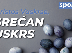 HRISTOS VASKRSE - VAISTINU VASKRSE! Srećan Uskrs želi vam ekipa Sport.alo