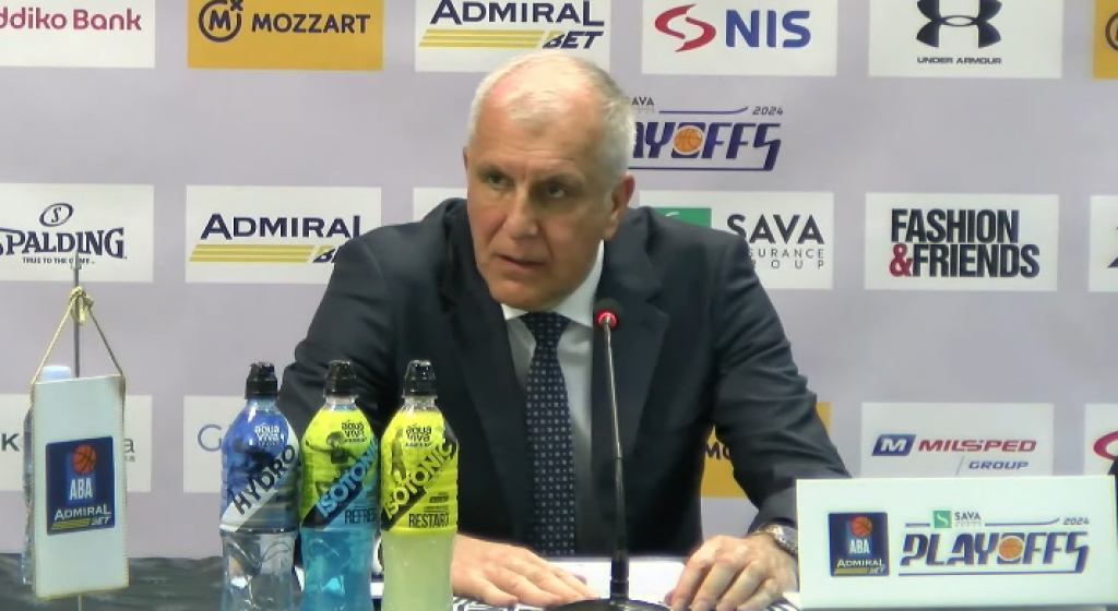 VAŽAN IGRAČ SE POVREDIO Obradović saopštio lošu vest posle pobede Partizana: Dobio je udarac, ima hematom
