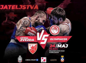 BOKSERSKA GRMLJAVINA Auh, kakva najava meča Zvezda - Olimpijakos na Kališu! (VIDEO)