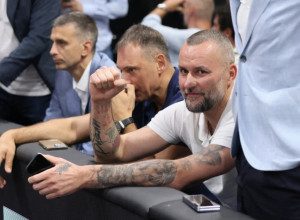 MILAN GUROVIĆ U ARENI Prvo pojavljivanje proslavljenog košarkaša posle skandala