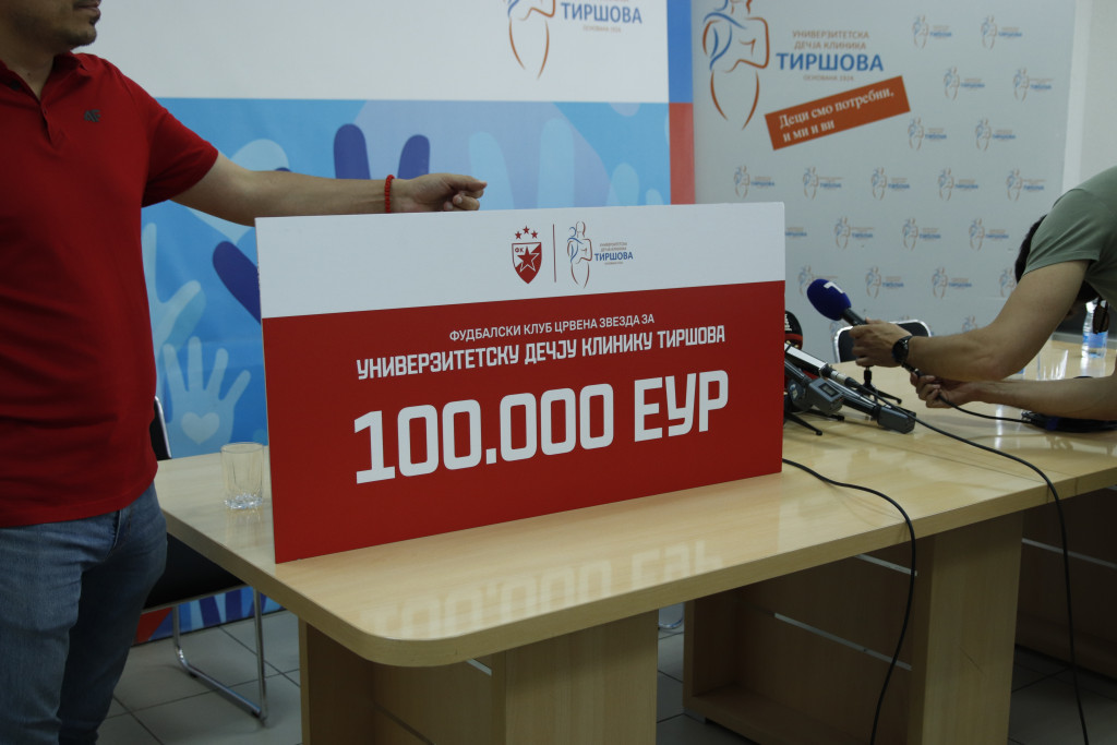 HUMANOST NA DELU Velika Zvezdina donacija Dečjoj klinici u Tiršovoj