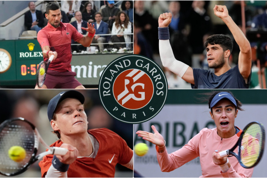 ROLAN GAROS, OSMI DAN Poznato kad Novak igra osminu finala, Alkaraz kao brzi voz, Olga nije imala snage za novo čudo