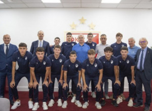 ŠAMPIONSKI DOČEK Zvezda ugostila reprezentativce
