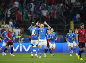 ALBANCI OSETILI MOĆ ŠAMPIONA Italija doživela šok u prvom minutu, pa napravila preokret
