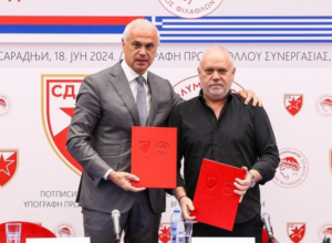 BRAĆA ZAUVEK Zvezda i Olimpijakos potvrdili neraskidivo bratstvo memorandumom o saradnji