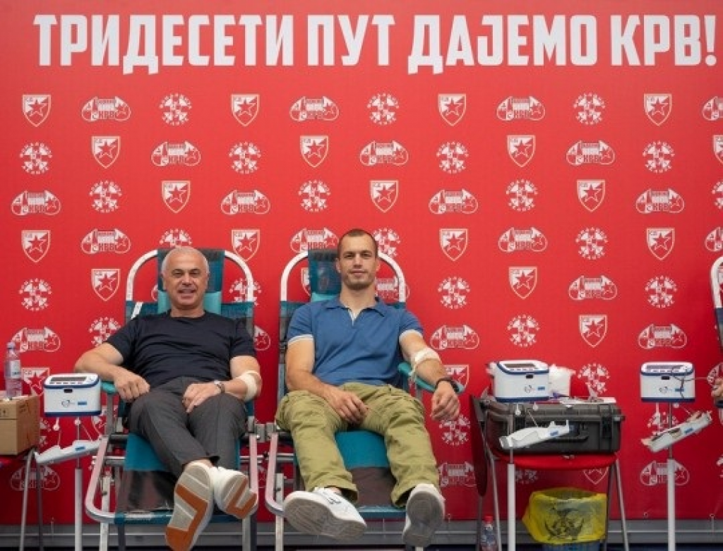 "PODRŽITE AKCIJU, SPASITE ŽIVOTE" Zvezdan Terzić dao krv i pozvao navijače da učine isto