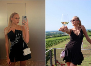 LEPA RUSKINJA UŽIVA U SRBIJI Poznata odbojkašica stigla u našu zemlju, probala domaće vino i oduševila Srbe (FOTO)