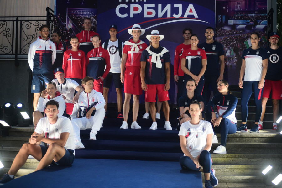 Predstavljena modna kolekcija Olimpijskog tima Srbije za Igre u Parizu