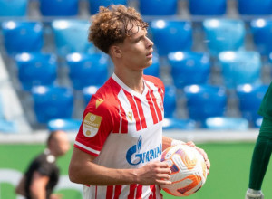 ODUŠEVIO STRUKU "Lane junior" dao gol za Zvezdu: Za sada mi lepo ide