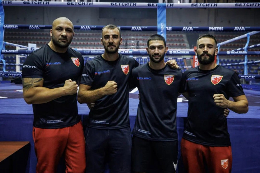 KUP ŠAMPIONA Fantastično: Bokseri Crvene zvezde treći u Evropi!