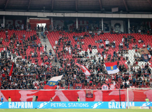 VELIKI GEST CRVENO-BELIH Zvezda još jednom pokazala da ne zaboravlja srpski narod na Kosovu i Metohiji