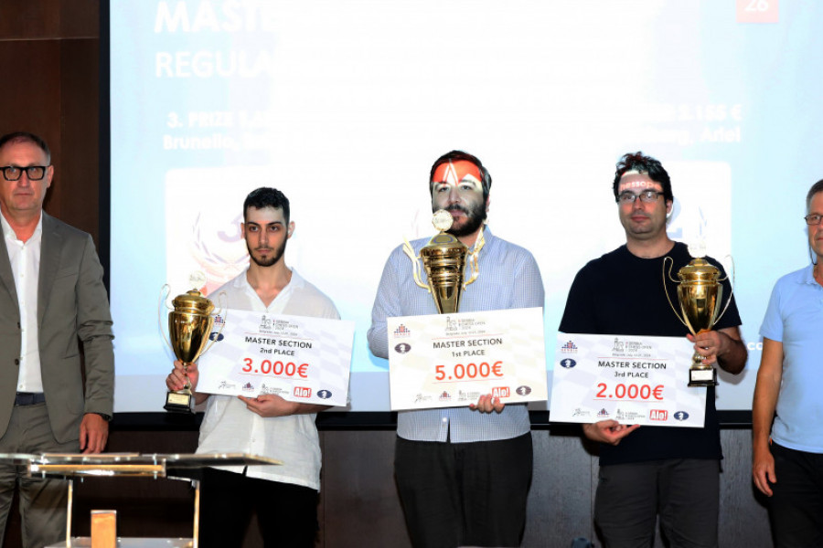 SPUŠTENA ZAVESA NA "SRBIJA OPEN 2024" Svečanim zatvaranjem i dodelom nagrada, završen 4. Međunarodni letnji šahovski festival
