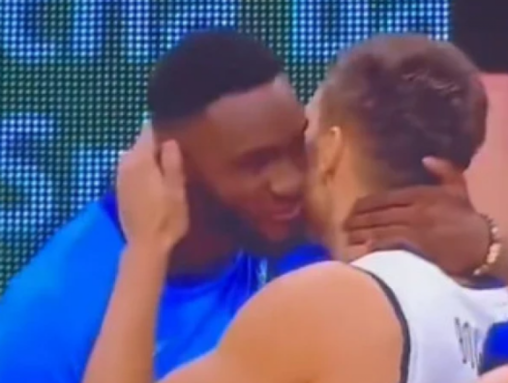 "SREĆNA SLAVA, BRATE" Hit pozdrav Bogdanovića i Adetokumba koji je nasmejao Srbiju (VIDEO)
