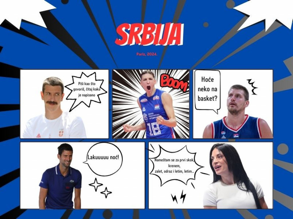 SVI ZA JEDNOGA, JEDAN ZA SVI Jokić i Đoković predvode srpske olimpijce u pohodu na istorijski broj medalja