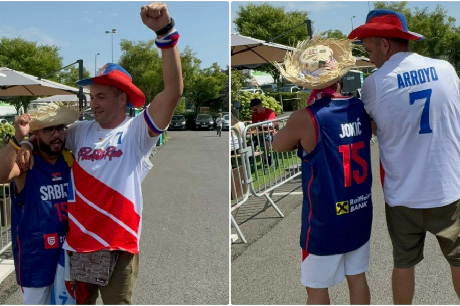 NAJLUĐA PRIČA SA OI Srbin navija za Portoriko, a Portorikanac za Srbiju (VIDEO)