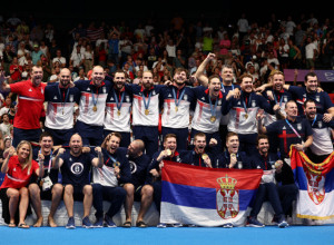 MIRNO SPAVAJ SRBIJO, JOŠ UVEK SI VATERPOLO SILA "Delfini" razbili Hrvate za treće uzastopno zlato na Olimpijskim igrama