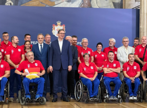 HEROJI SRBIJE Vučić danas prima učesnike Paraolimpijskih igara u Parizu
