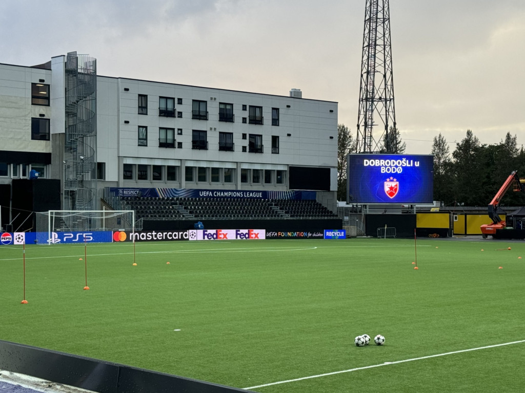STADION KOG VIŠE NEĆE BITI Pogledajte kako izgleda "Aspmira", mesto na kom će Zvezda igrati protiv Bode Glimta i otkud mu uopšte dozvala UEFA (VIDEO/FOTO)