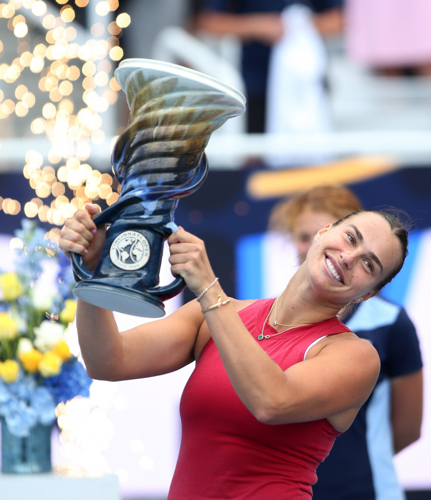 DOMINACIJA BELORUSKINJE Sabalenka bez izgubljenog seta osvojila Sinsinati