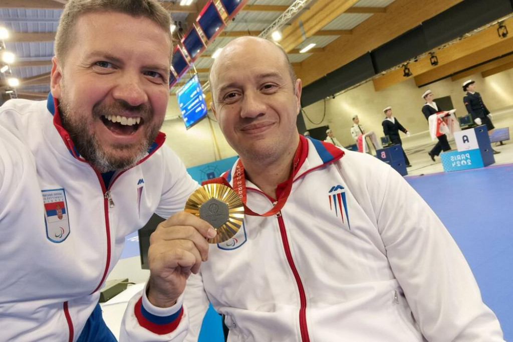 NOVA MEDALJA ZA SRBIJU Dragan Ristić osvojio zlatnu medalju na POI u Parizu