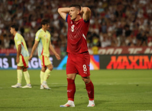 STRAŠAN UDARAC ZA PIKSIJA I SRBIJU Luka Jović povređen i neizvestan je za Švajcarsku i Dansku