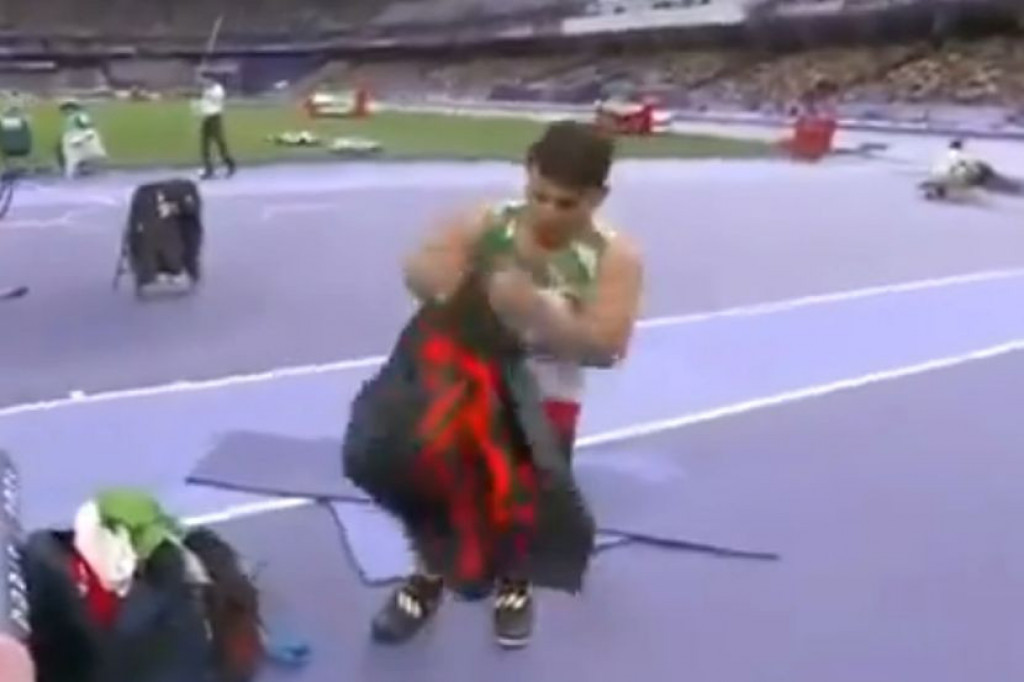 IZBIO VELIKI SKANDAL U PARIZU Iranac zbog zabranjene zastave ostao bez zlata i svetskog rekorda