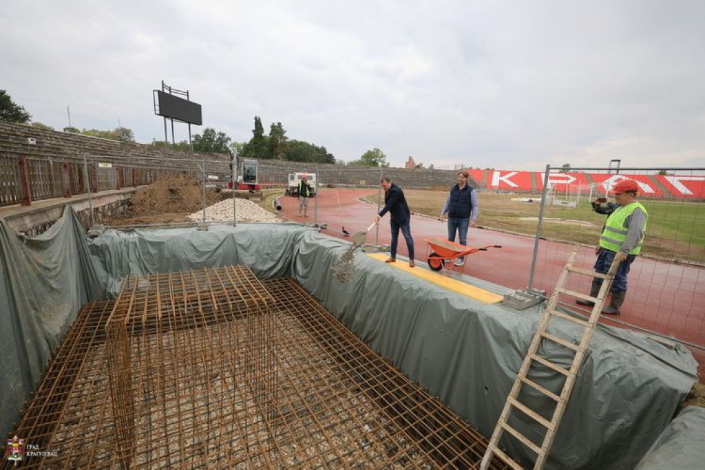 ŠUMADIJSKA LEPOTICA Pri kraju rekonstrukcija stadiona, Superliga od novembra