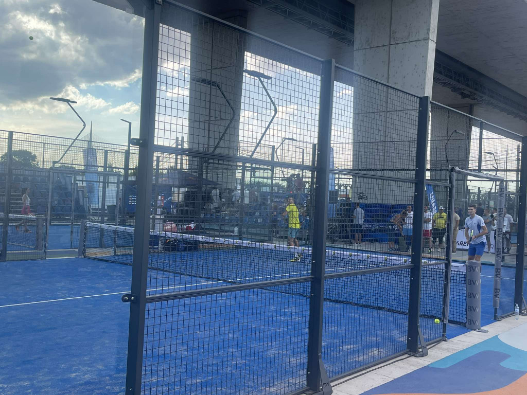 SPEKTAKL U BEOGRADU Počeo međunarodni "Padel Belgrade Open”