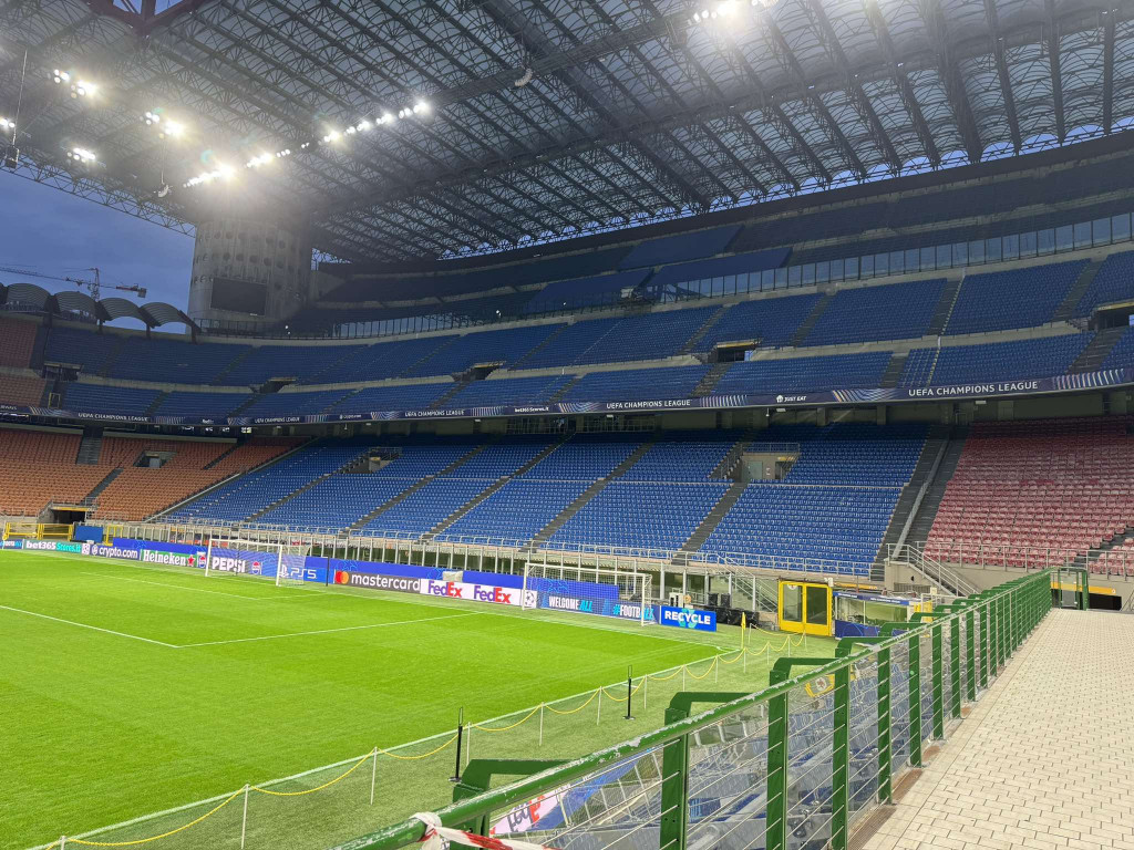 SIMBOL ZABRANE ITALIJANSKE POLICIJE Pogledajte gde bi "delije" bile smeštene na Interovom stadionu (FOTO)