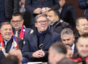 "LESKOVAC JE NAŠA TVRĐAVA" Predsednik Vučić čestitao reprezentativcima pobedu nad Švajcarskom