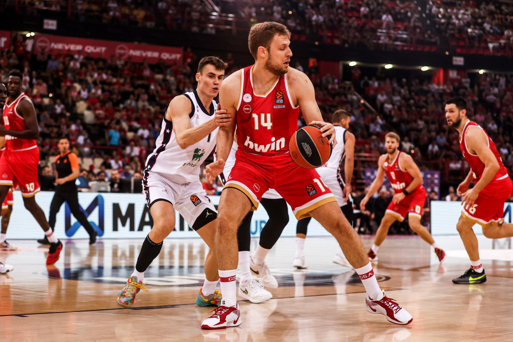 EVROLIGA OBJAVILA MVP trećeg kola stiže iz Olimpijakosa