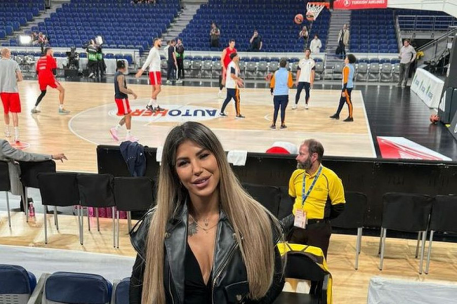 MUŽA NIJE DOČEKALA U ZVEZDI, ALI KLUB BODRI ČAK I U MADRIDU Fatalna Srpkinja je žena poznatog košarkaša i velikog Delije