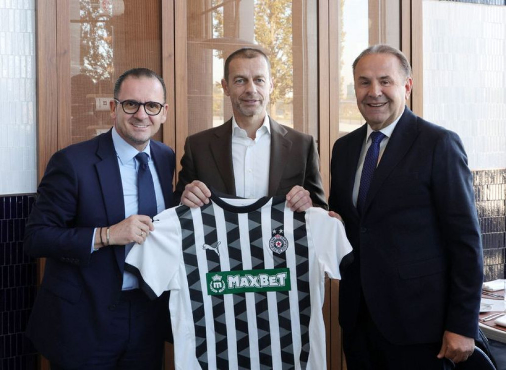 PARTIZAN SA ČEFERINOM I LAKOVIĆEM NA SASTANKU Mijatović, Milka Forcan i Rasim Ljajić ugostili čelnike UEFA