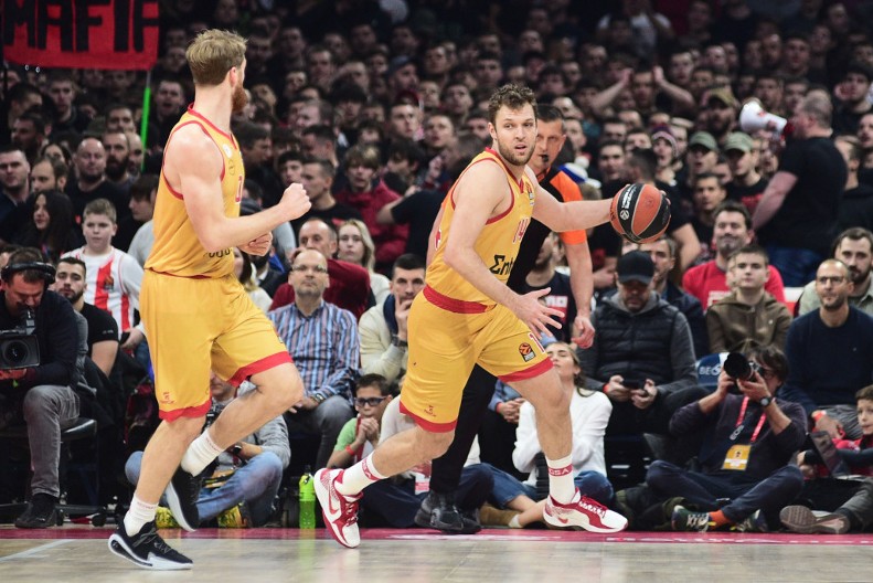 NIŠTA OD EFEKTA IVANOVIĆ Olimpijakosova rutina protiv Virtusa