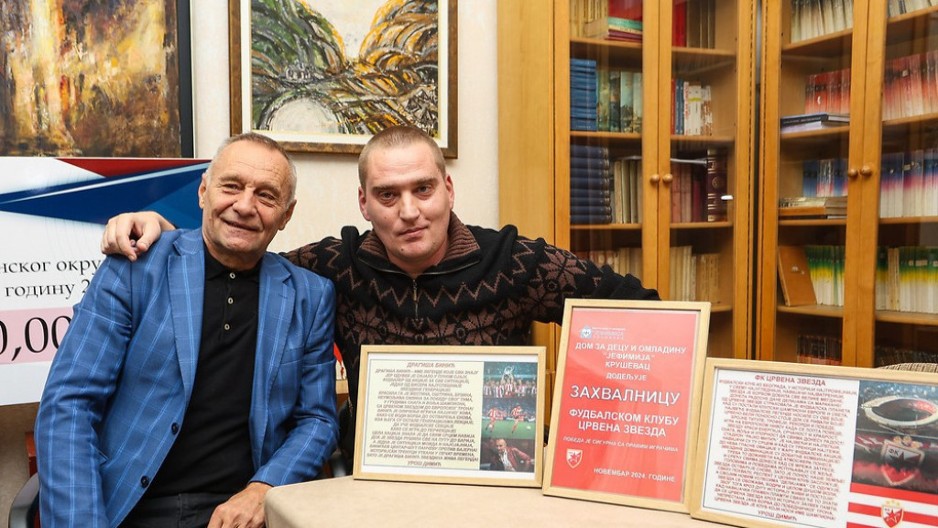 ZVEZDA DONIRALA HRANU ZA GODINU DANA Pomoć za decu iz Kruševca