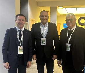 Prvi čovek trke Beograd- Banjaluka sa predsednicima svetske i evropske biciklističke unije