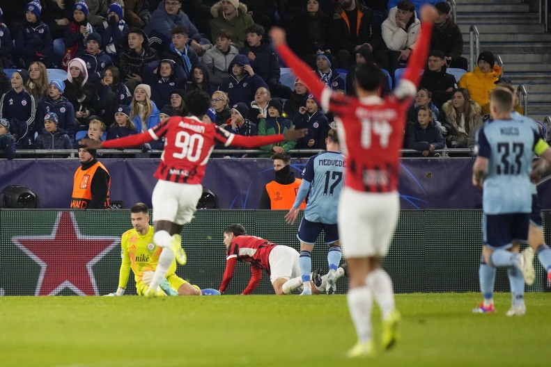 ČOLOVA ČETA POKORILA PRAG Slovan pokazao Zvezdi da se može protiv Milana, Atletiko "spakovao" šest golova