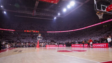 NAJBUČNIJA JE ARENA Navijači Zvezde najglasniji u prošlom kolu Evrolige, a evo gde je Partizan