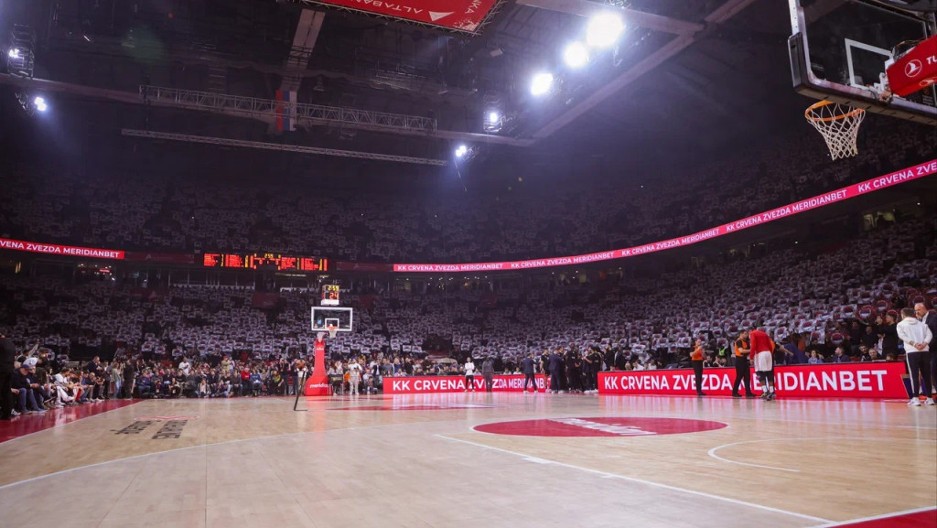 NAJBUČNIJA JE ARENA Navijači Zvezde najglasniji u prošlom kolu Evrolige, a evo gde je Partizan