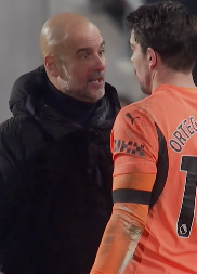 GVARDIOLA POTPUNO POGUBIO KONCE Urlao na Hrvata, pa se unosio golmanu u lice (VIDEO)