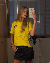 MONDOVA POŽUDA Lepa Šveđanka Dezire Inglander najveća je podrška najboljem svetskom atletičaru