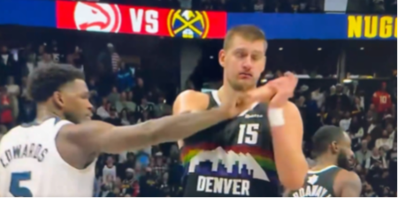 TOTALNA LUDNICA Ovako je velika NBA zvezda pokušala da isprovocira Jokića (VIDEO)