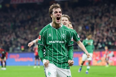 MILOŠEVIĆ REŠETA I U BUNDESLIGI Doskorašnji napadač Partizana postigao prvenac u novom klubu